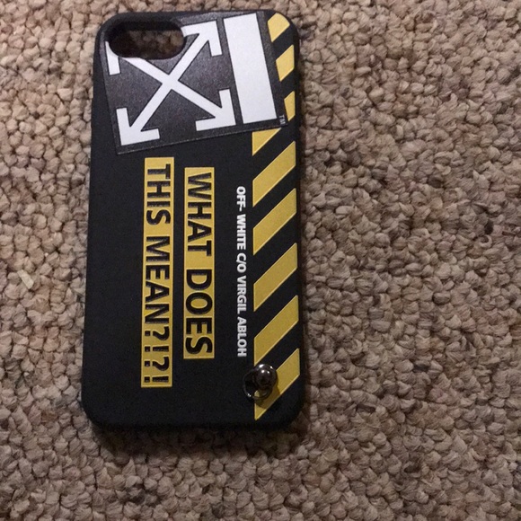 off white iphone 7 phone case - Picture 1 of 2